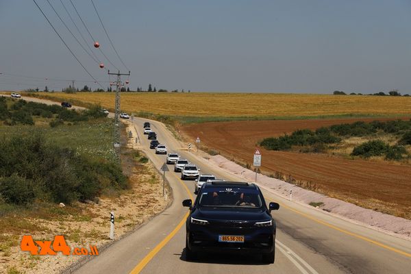 סקייוול בטיול כביש 100% חשמל בשפלת יהודה