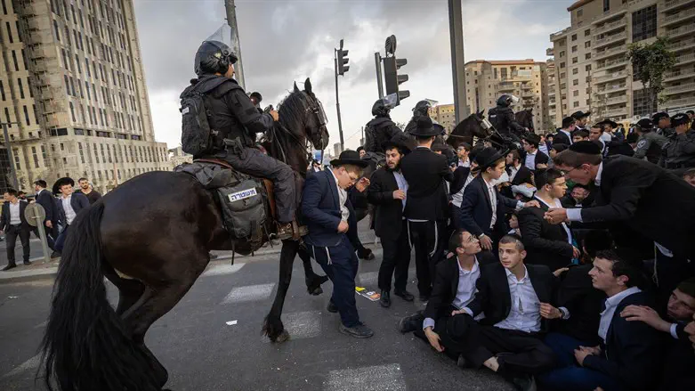 הפלג שהתפלג מהפלג: החרדים הקיצונים שמובילים את מחאת הגיוס