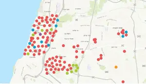 המפה לא משקרת: הציפורים בעיר שלכם נגועות במגיפה, וזה עלול לקרות גם לכם