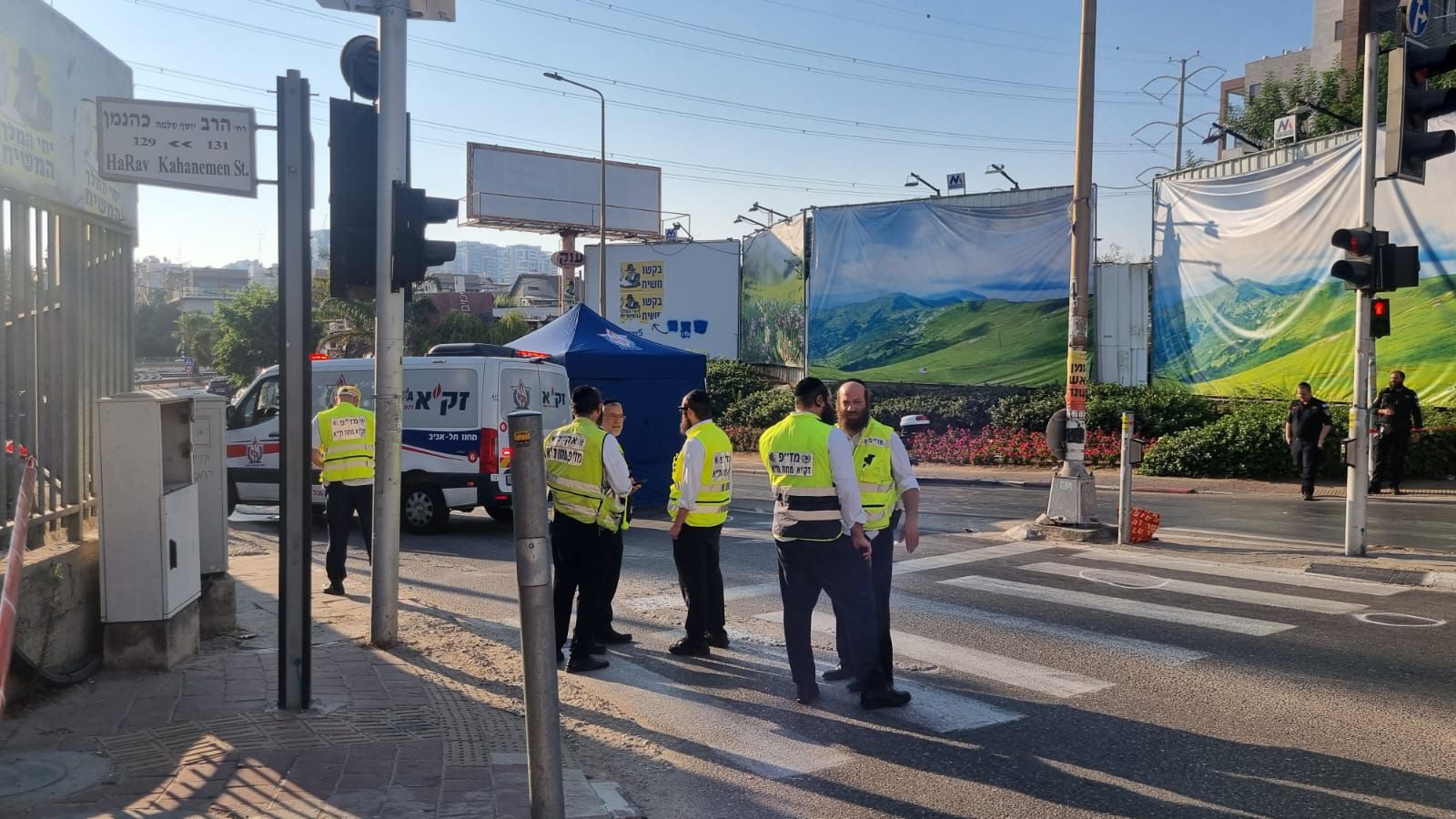 טרגדיה: בן 70 נהרג בתאונת פגע וברח בכניסה לבני ברק