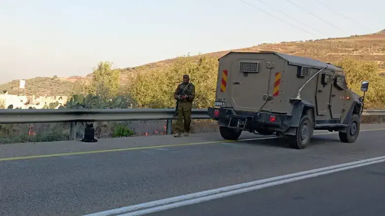 מטען חבלה אותר בכביש גלעד