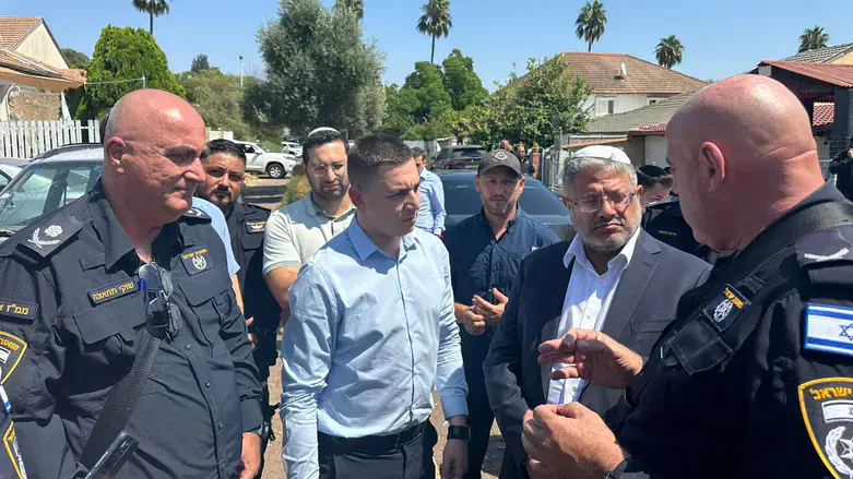 בן גביר בזירת הנפילה: “דין קצרין כדין תל אביב”