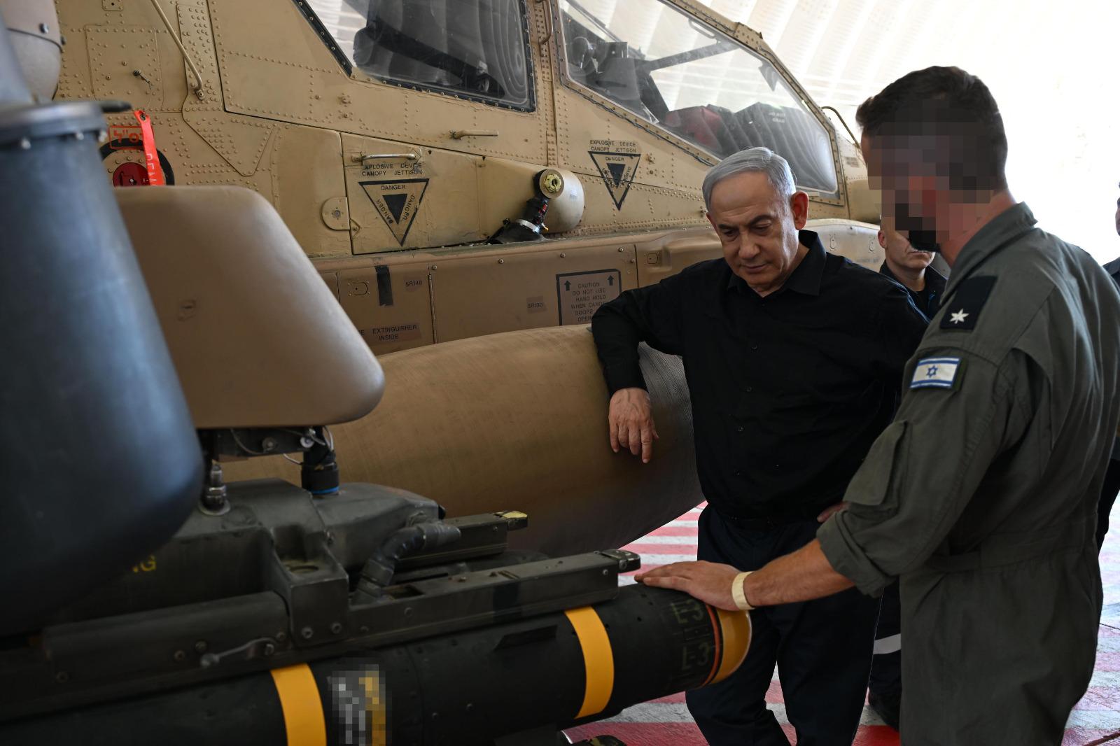 נתניהו: “חיל האוויר יודע לפגוע בבטן הרכה של אויבינו”