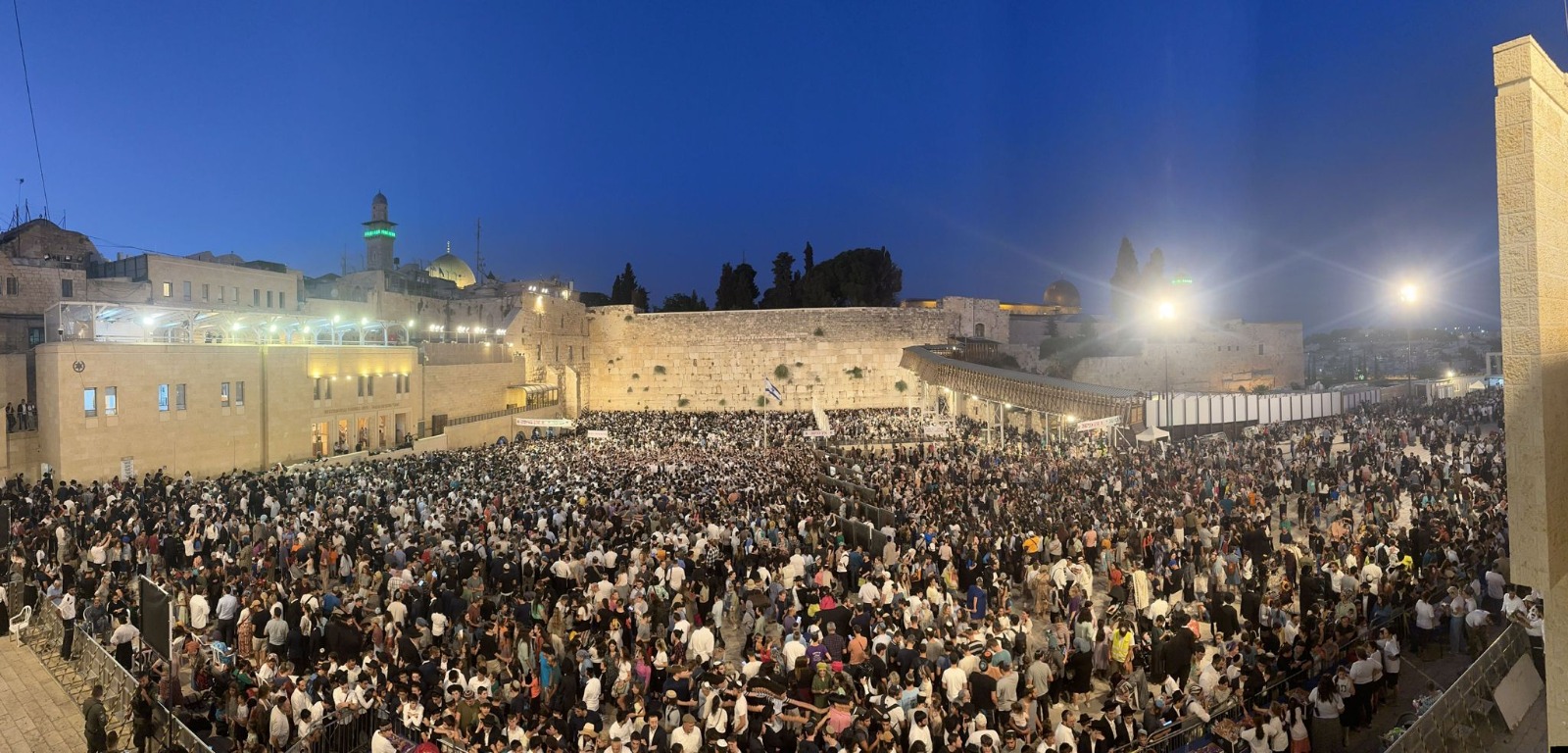 שיבנה בית המקדש | היערכות מוגברת לקראת תשעה באב ב’כותל המערבי’ 