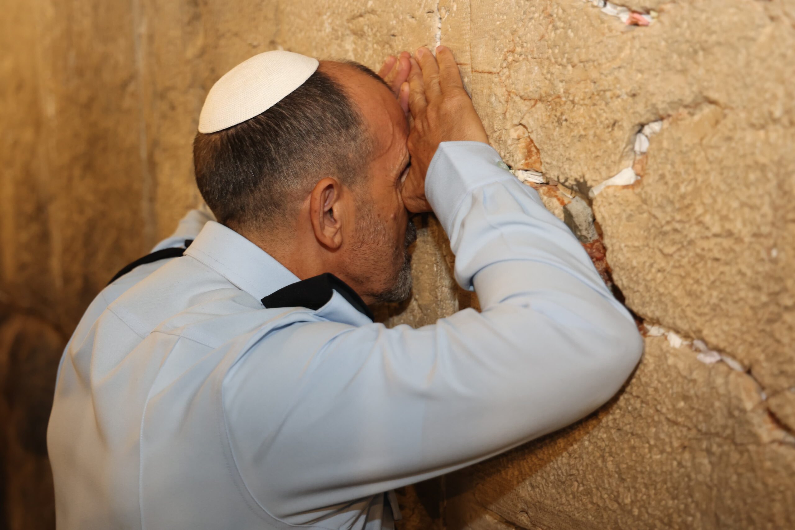 הביקור הראשון של המפכ”ל החדש – בכותל המערבי | תיעוד