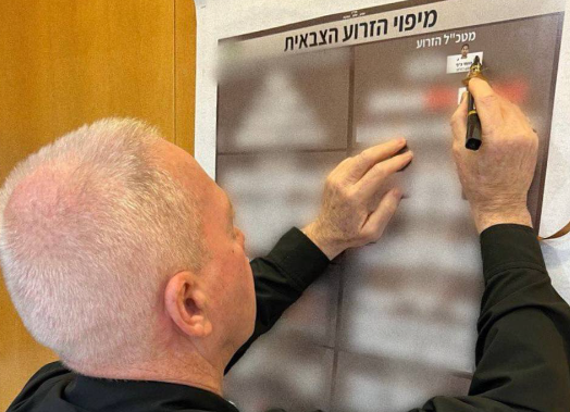 גלנט שם איקס על תמונת דף: “צעד גדול בדרך למיגור חמאס”