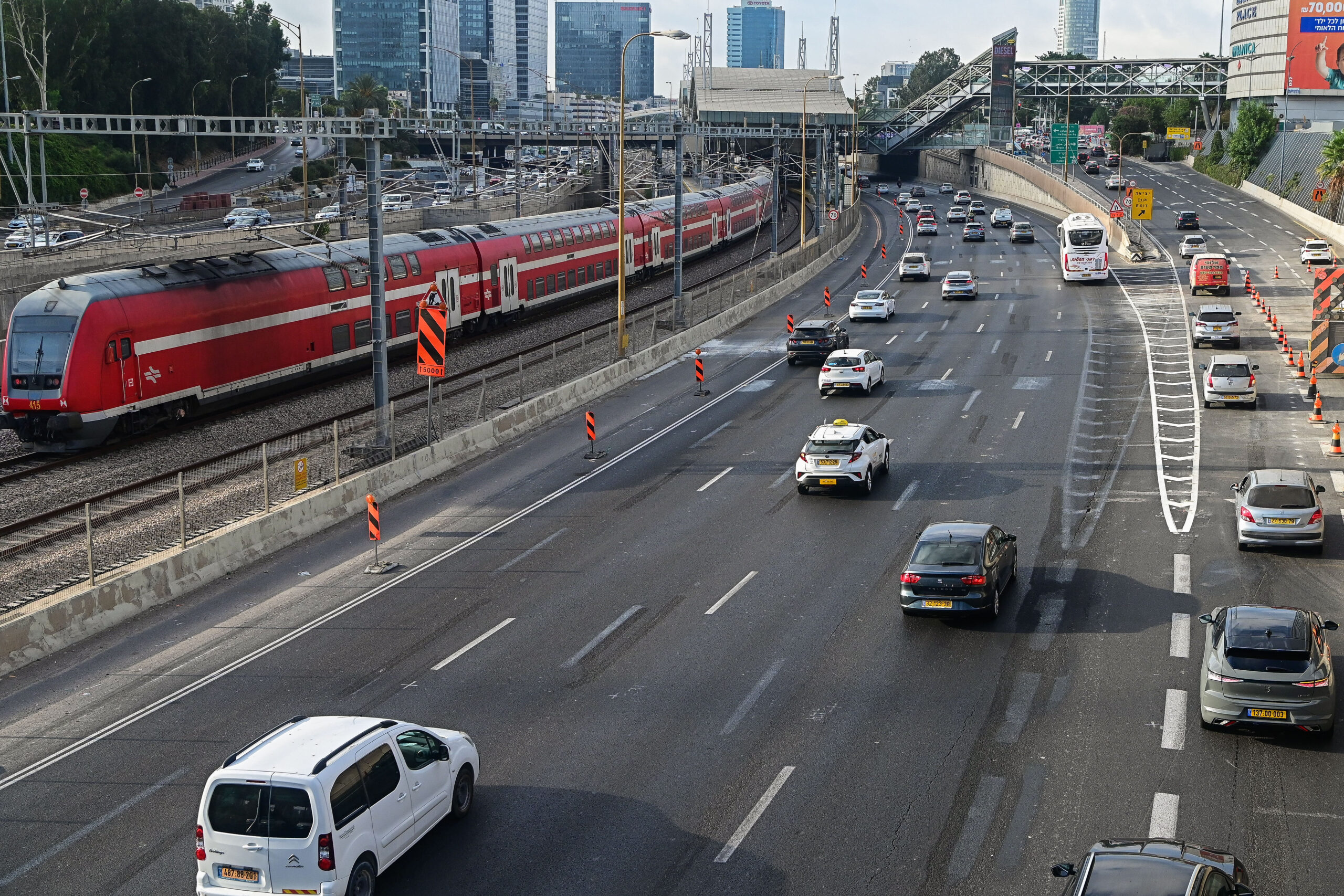 נתיב התחבורה הציבורית באיילון ייחסם למספר חודשים: “צפויים שיבושים קשים”