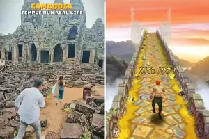 תיירים מחקים את המשחק “Temple Run” באתר קדוש: “אסון שעומד לקרות”