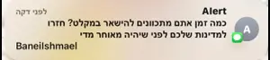 “כמה זמן תישארו במקלט?”: ישראלים מותקפים בהודעות מאיימות ביום השנה למלחמה