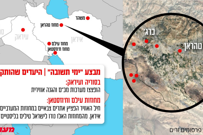 דרדל’ה? את תוצאות התקיפה באיראן נגלה בהמשך