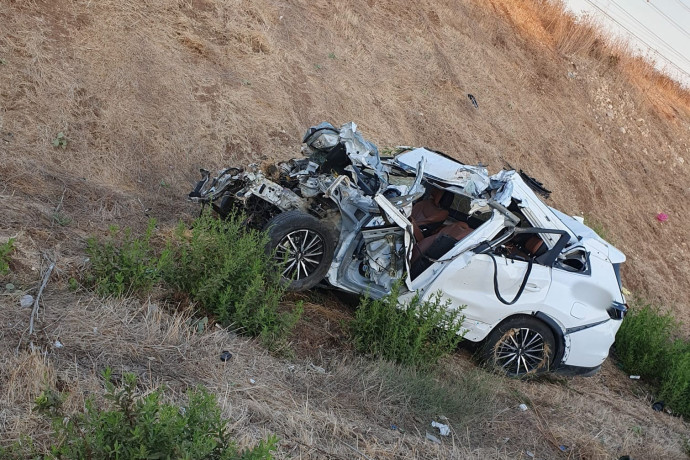 חשד: גנב רכב מגוש דן – וביצע תאונה קטלנית בכביש 6