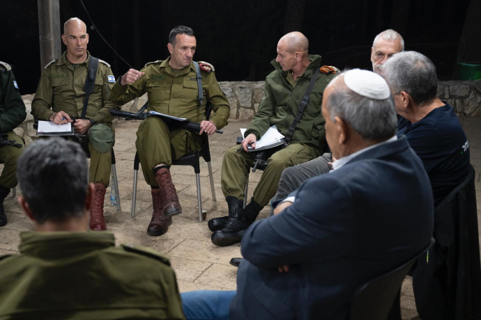 השיחה של הרמטכ”ל עם ראשי הרשויות נחשפת – כך אמר לגבי מועד החזרת התושבים