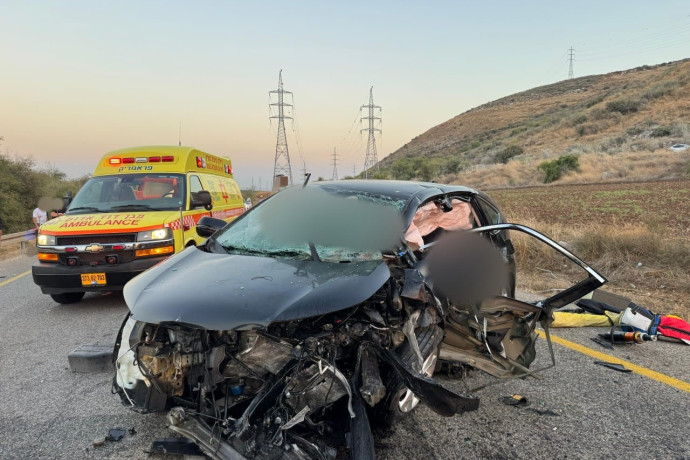 טרגדיה בצפון: צעירה נהרגה בתאונת דרכים – תינוק במצב אנוש