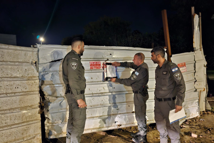 המאבק בהעסקה הבלתי חוקית: חמישה שב”חים נעצרו באתר בנייה