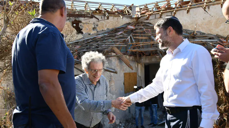 השר סמוטריץ’ במטולה: “נמשיך להשקיע בשיקום ופיתוח הצפון”