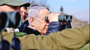 נתניהו קיים הערכת מצב בחרמון הסורי עם בכירי מערכת הביטחון