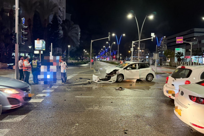 תאונת דרכים קשה באשדוד: הרוגה בת 18 ושלושה פצועים – הנהג נמלט מהזירה