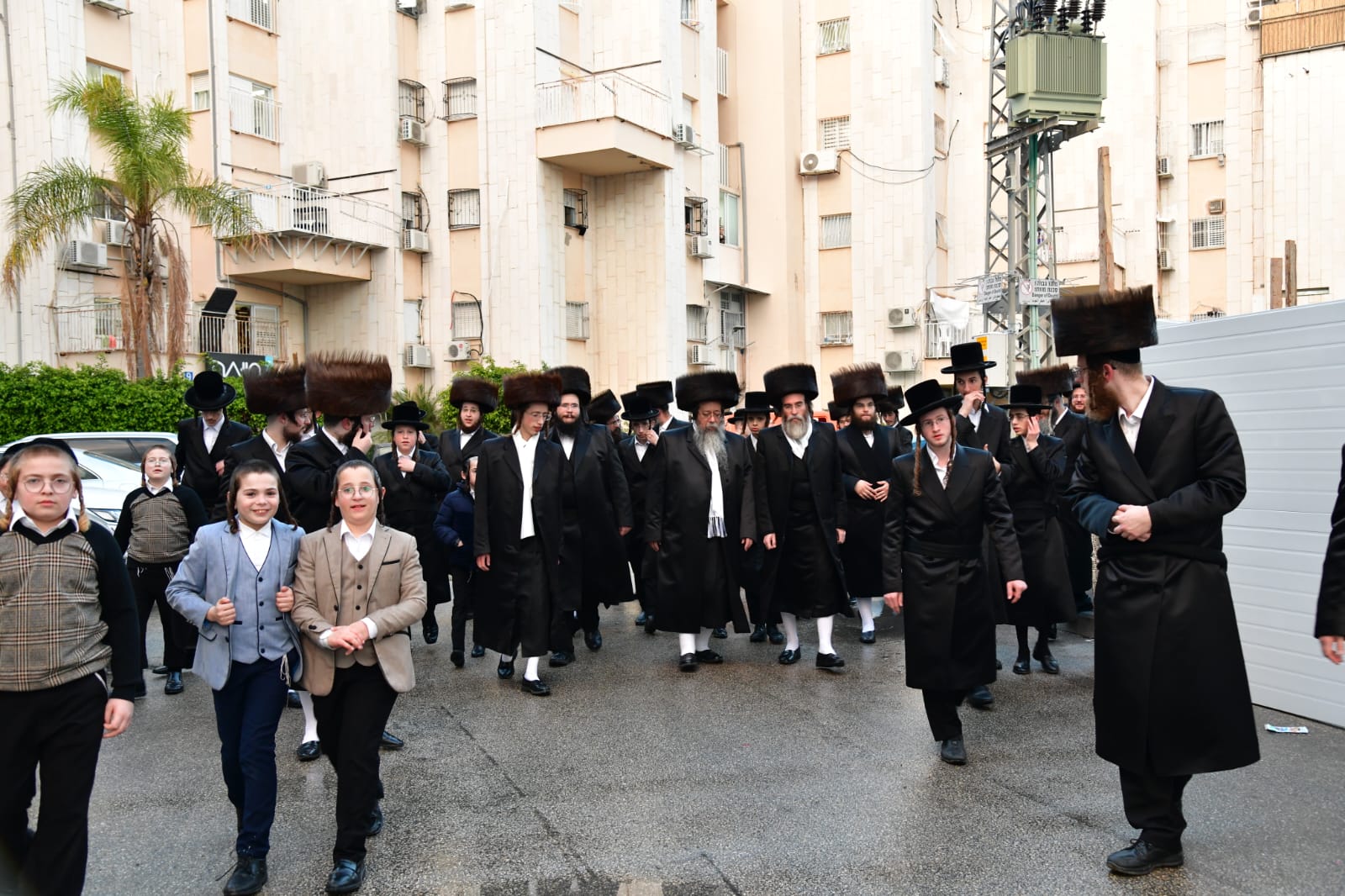 הרבי משבט הלוי הלהיב את תושבי אשדוד בקדושת השבת