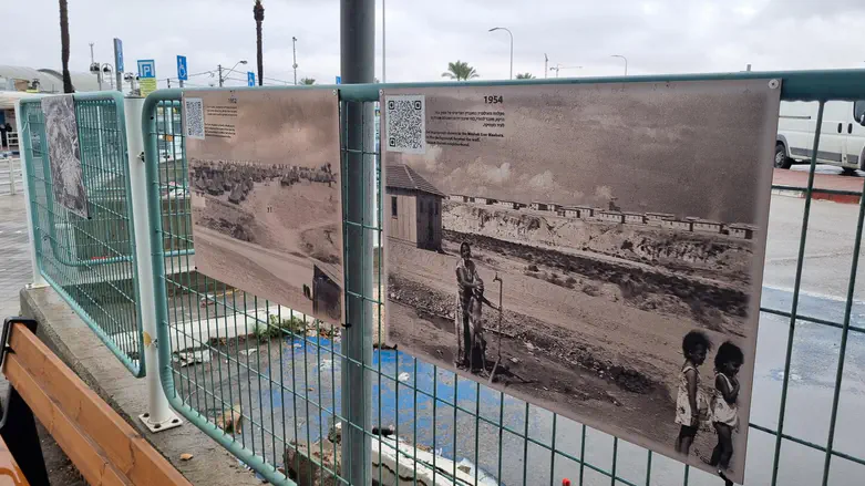 מיצב חדש מנציח את המעברות ההיסטוריות