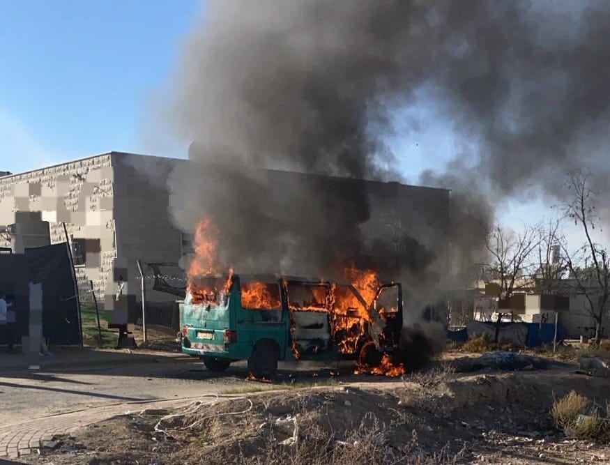 ילדה כבת שנתיים נספתה בשריפת רכב ביישוב חורה  