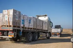 כוח צה”ל ירה ופגע בשיירה הומניטרית של האו”ם ברצועה