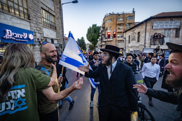 “זאת לא מחאה, זו פשוט זעקה”: הצעד האזרחי נגד חוק הגיוס