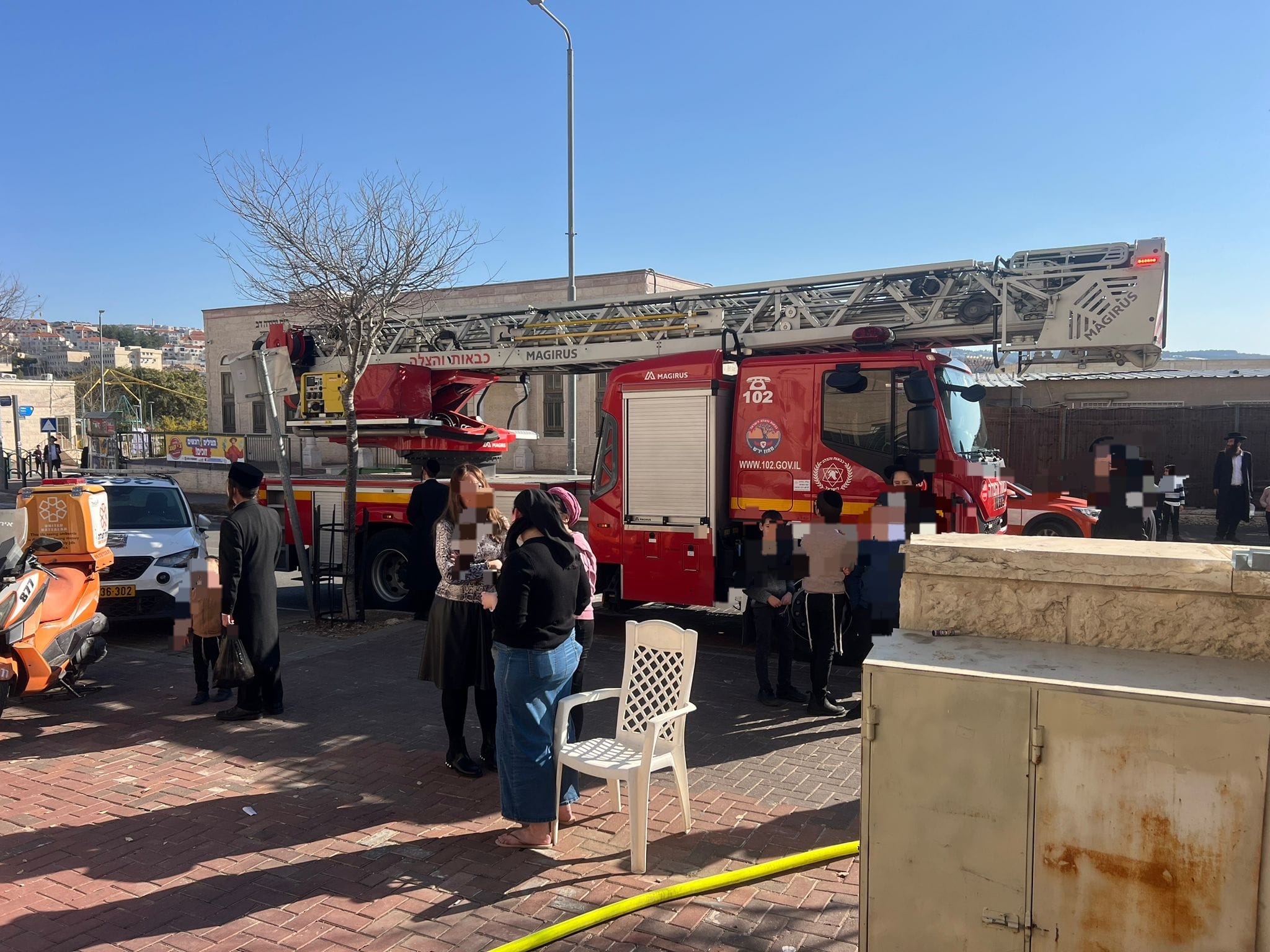 ביתר עילית: שריפה פרצה בדירה בעיר, חדר הילדים נשרף כליל 