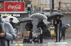 "צפויות כמויות משקעים יפות": סופה ישראלית באופק