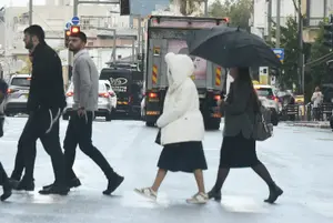 התחזית: גשמים ברחבי הארץ, חשש לשיטפונות ושלג בחרמון