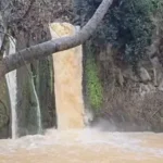 הגולן קיבל שלג ראשון, הבניאס זורם בעוצמה. צפו בסרטונים מהבוקר