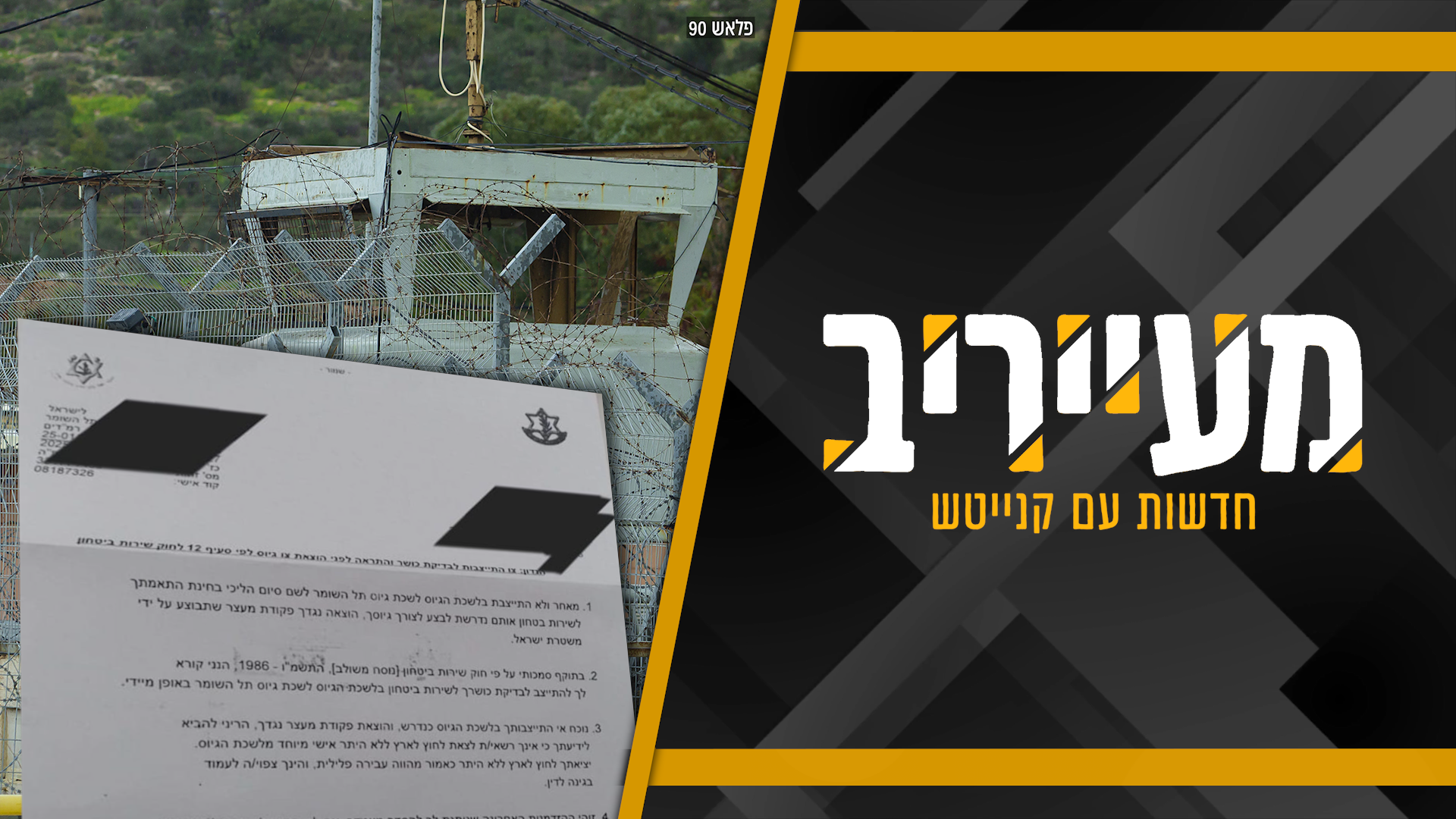 הנה זה בא; צה"ל הודיע לצעיר חרדי: "אם תצא מהארץ – תיעצר" • מעייריב