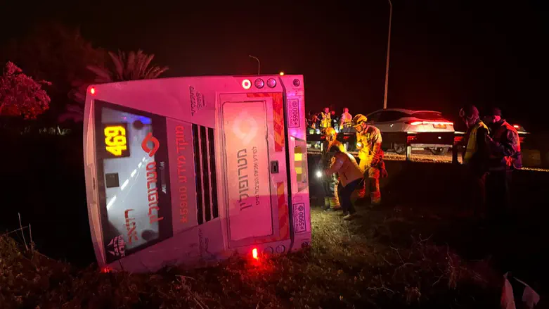 פרטים חדשים: נהג האוטובוס נרדם וגרם לתאונה הקטלנית